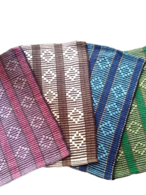 Cotton Mat Handloom Diamond 40x60cm (Brand BNL Deal) Style 203