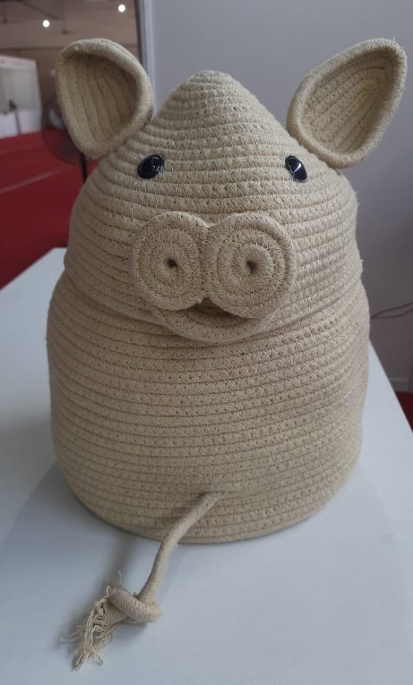 Pig Storage Basket for Season Gifting | Corporate Gifting | Home Décor | Everyday use | Room Decoration