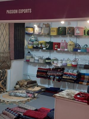 Handicraft Handloom at IHGF FAIR 2024 INDIA EXPO MART GREATER NOIDA EPCH - PASSION EXPORTS