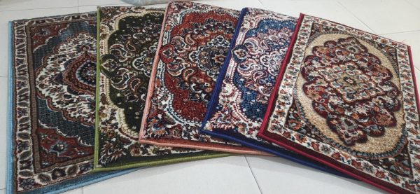 KG RATE || Silky Rugs || Machine Polyester Doormats || Heat set 18inch x 28inch || Export Surplus || Passion Exports