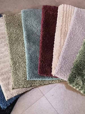 किलो रेट Soft Microfiber Bathroom mats wholesale Anti-Slip 40x60, 50x80, Runner & Carpets