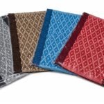 Handmade Fancy Feather Reversible Diamond Rug 40x60cm